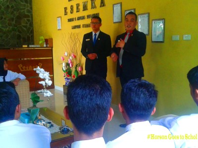 HORISON GOES TO SCHOOL